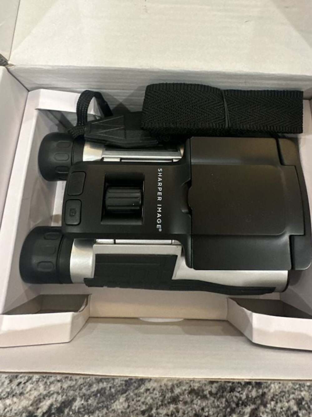 Sharper Image 12x Zoom Digital Camera Binoculars